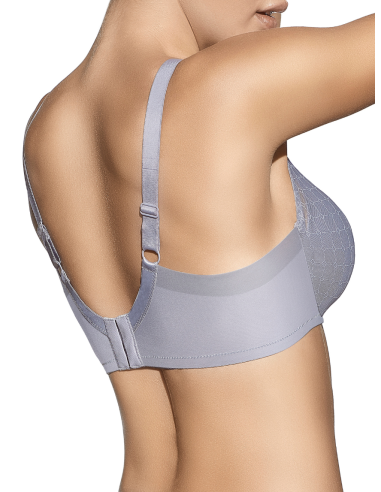 Sujetador con aros y sin relleno...