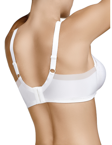 Sujetador con aros y sin relleno...