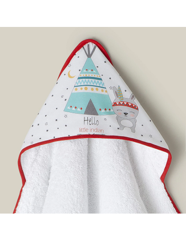 Capa de baño para bebé de rizo marca...