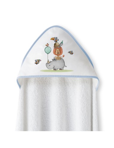 Capa de baño para bebé de rizo marca...