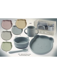 Vajilla de silicona de 4...