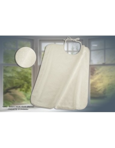 Babero para adulto marca Gamberritos