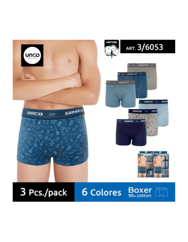 Bóxer infantil de algodón en caja de...