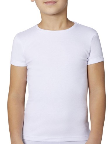 Camiseta interior infantil de manga...