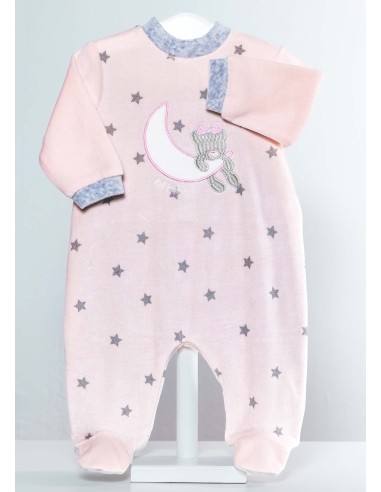 Pelele para bebé de terciopelo marca...