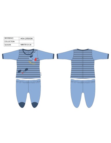 Conjunto de 2 piezas con polaina de...