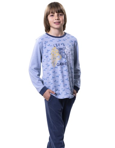 Pijama infantil de algodón para niño...