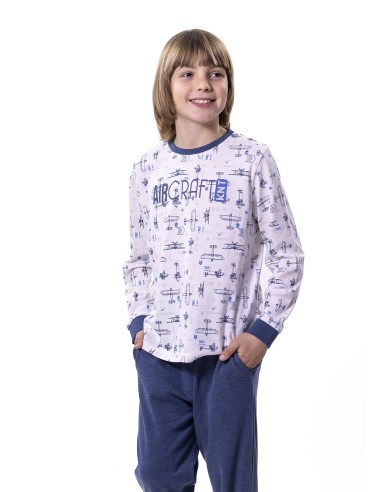 Pijama infantil de algodón para niño...