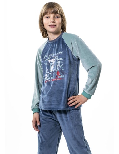 Pijama infantil de spandex para niño...