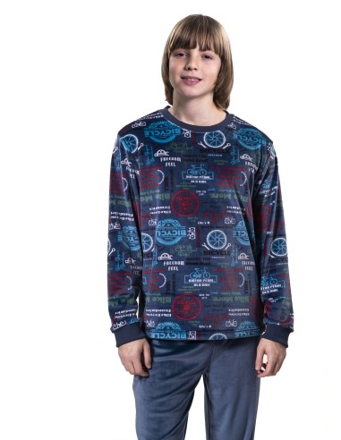 Pijama infantil de spandex para niño...