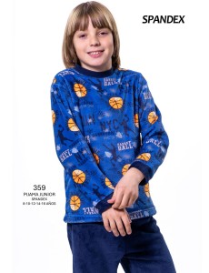 Pijama infantil de spandex...