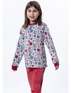 Pijama infantil de spandex...