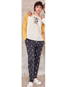 Pijama de algodón para...