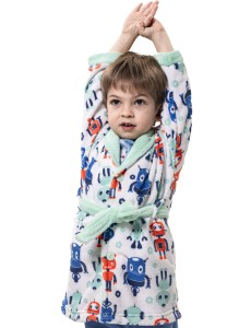 Bata infantil de nacarina...