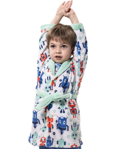 Bata infantil de nacarina para niño...