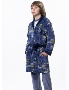 Bata infantil de nacarina...