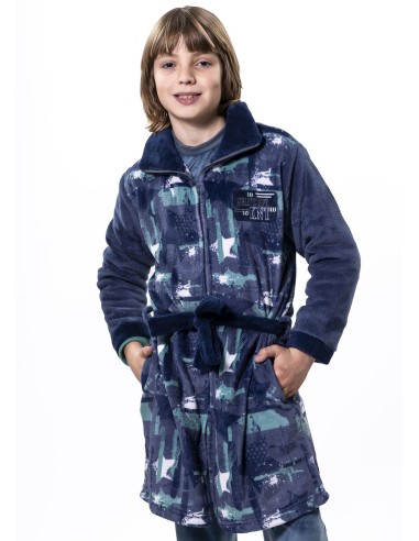 Bata infantil de nacarina para niño...