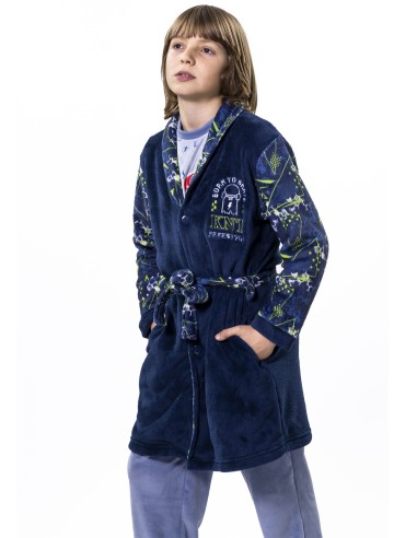 Bata infantil de nacarina para niño...