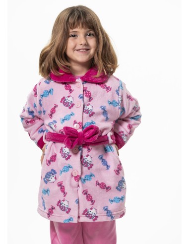 Bata infantil de nacarina para niña...