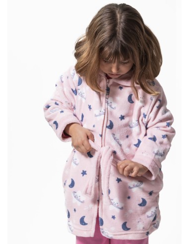 Bata infantil de nacarina para niña...