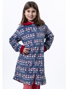 Bata infantil de nacarina...