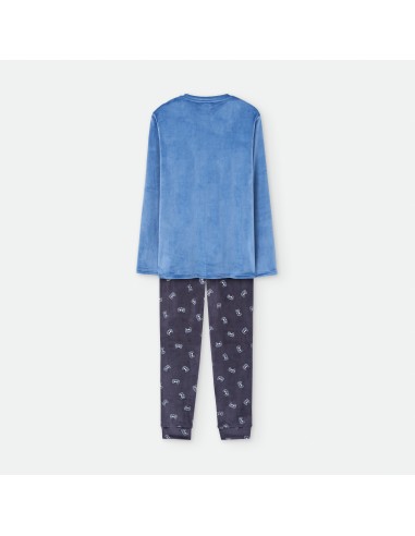 Pijama de terciopelo para hombre...