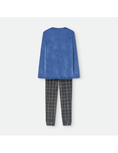 Pijama de terciopelo para hombre...