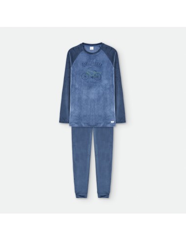 Pijama de terciopelo para hombre...