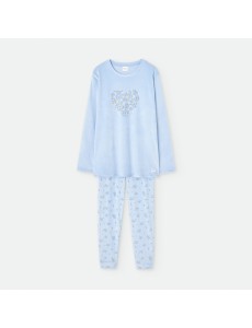 Pijama de terciopelo para...