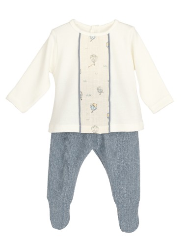 Conjunto para bebé niño con polaina...