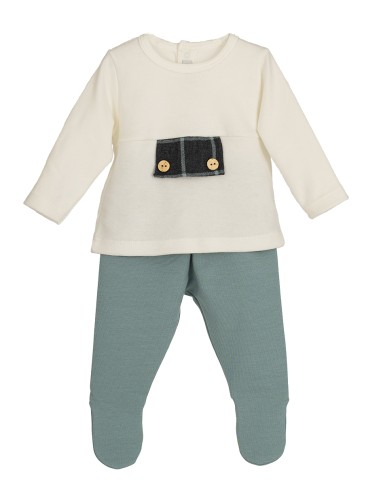 Conjunto para bebé niño con polaina...