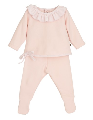 Conjunto para bebé niña con polaina...