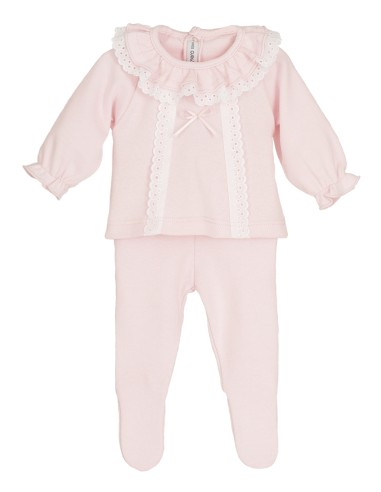 Conjunto para bebé con polaina marca...