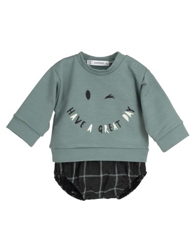 Conjunto para bebé con pololo marca...