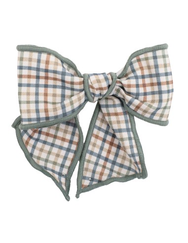 Lazo con pinza para el pelo de bebé...