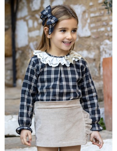 Lazo con pinza para el pelo de bebé...