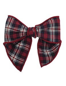 Lazo con pinza para el pelo...