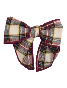 Lazo con pinza para el pelo...