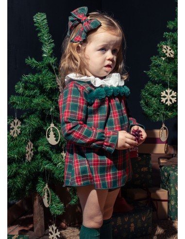 Lazo con pinza para el pelo de bebé...