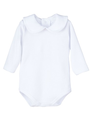 Body de algodón de manga larga con...