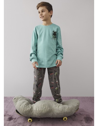 Pijama infantil de interlock para...