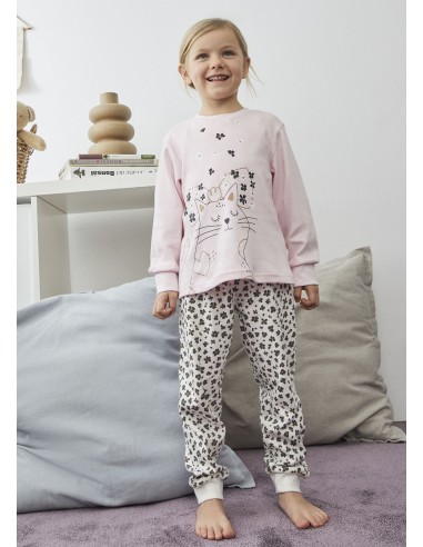 Pijama infantil de interlock para...