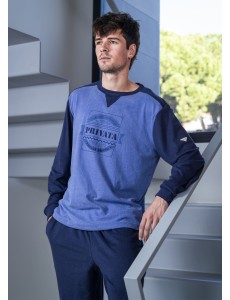 Pijama de punto suave para...