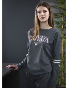 Pijama de punto para mujer...