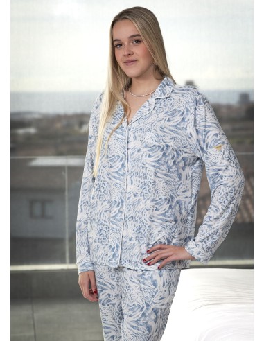 Pijama abierto de spandex para mujer...