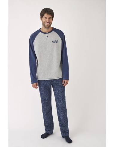 Pijama de algodón para hombre marca...