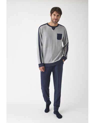 Pijama de algodón para hombre marca...