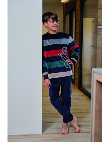 Pijama infantil de spandex para niño...