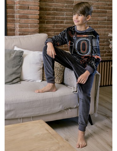 Pijama infantil de spandex para niño...