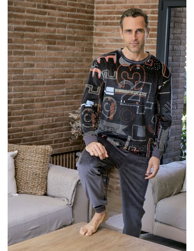 Pijama de spandex para hombre marca...